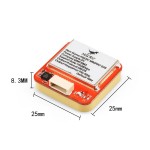 Wholesale HGLRC M80 PRO GLONASS GALILEO QZSS SBAS BDS GPS Module QMC5883 Gain Antenna for RC Airplane Long Range Drones